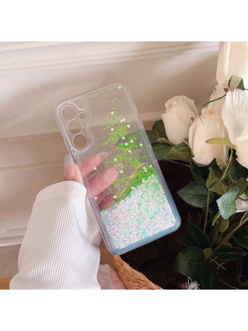 Нежен прозрачен плаващ кейс Floating Case за Samsung A15