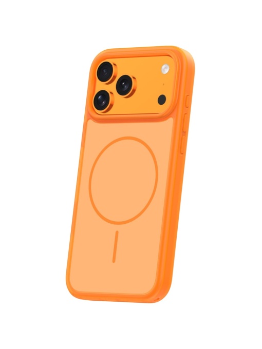 Оранжев Гръб Frame Thin Mag Case Mag Safe за iPhone 17 Pro