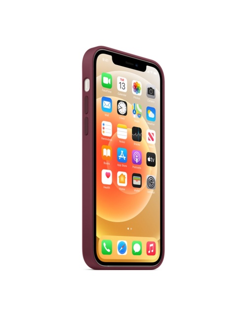 Оригинален Елегантен гръб за iPhone 12 Pro Бордо