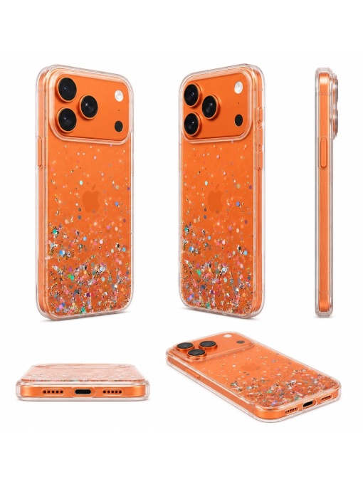 Прозрачен и елегантен калъф Brilliant Case за iPhone 17 Pro Max - Img 3
