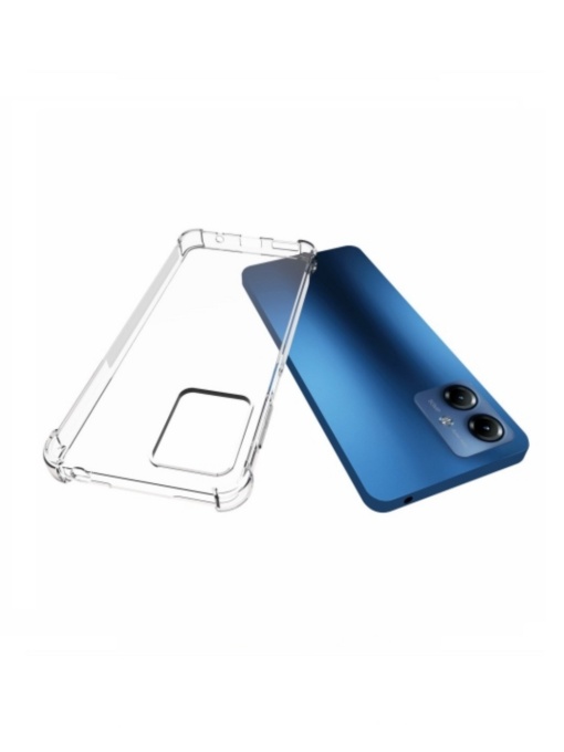 Прозрачен калъф ANTISHOCK за Motorola Moto G14 със защита от удари и надрасквания