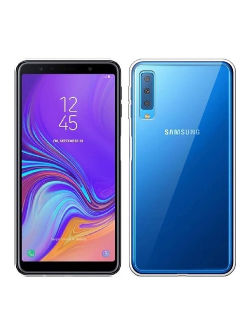 Прозрачен гръб TPU за Samsung A7 2018