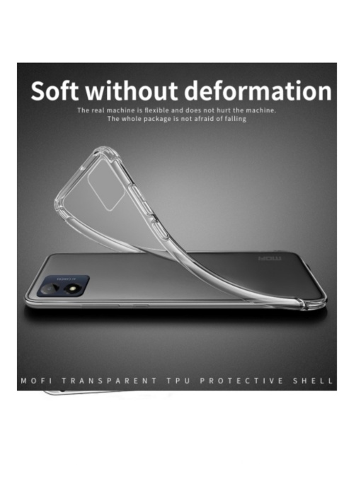 Прозрачен силиконов калъф 1 мм за Motorola Mote E13