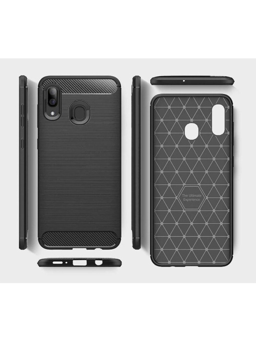 Силикон гръб Carbon за Samsung Galaxy A40