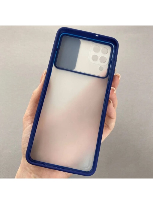 Син кейс Camera Cover за Samsung A12