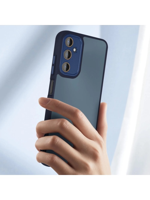 Син Удароустойчив калъф с вграден протектор на задните камери VARIETE за Samsung Galaxy A57 за защита на дисплея от удар