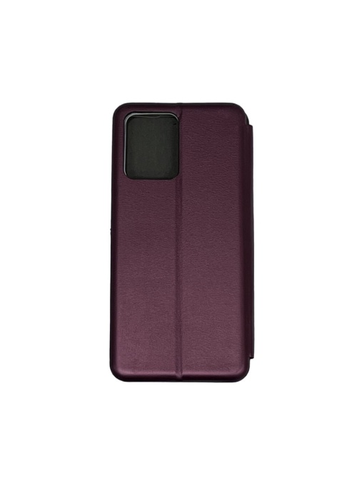 Червен калъф тип тефтер за телефон MP Forcell за Realme C55 с функция стойка за видео