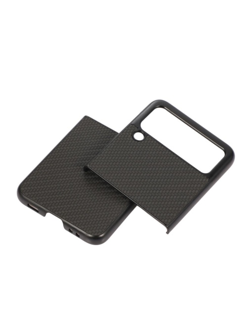 Черен калъф CARBON FRAME MAN за Samsung Galaxy Z Flip 3