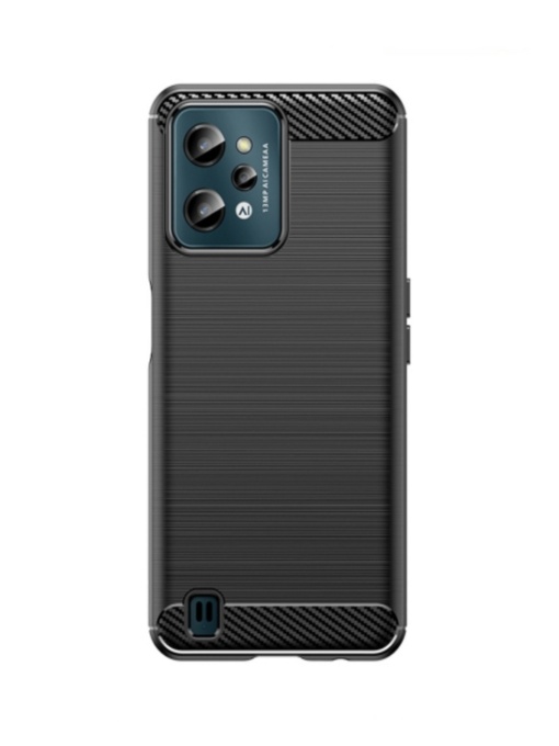 Черен кейс Top Carbon за Realme C31