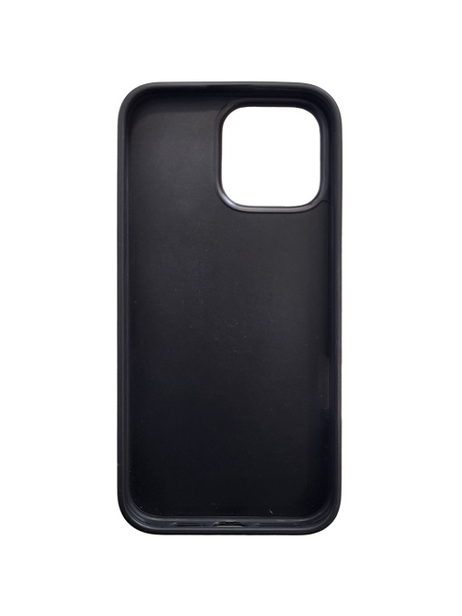 Черен Силиконов Гръб с Декупаж Guess Design 2HC за iPhone 16 Pro