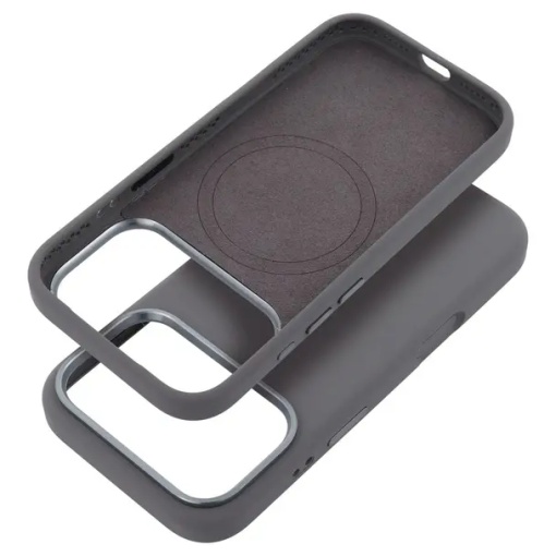 Case for iPhone 17 Pro Forcell F-Protect Frame Premium compatible with Magsafe gray - Img 3