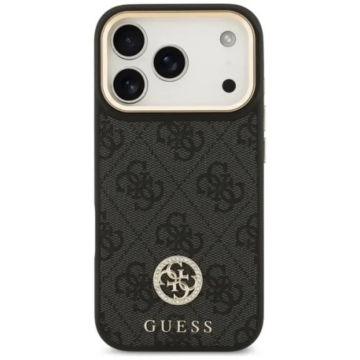 GUESS case for IPHONE 18 Pro compatible with MagSafe black - Img 6