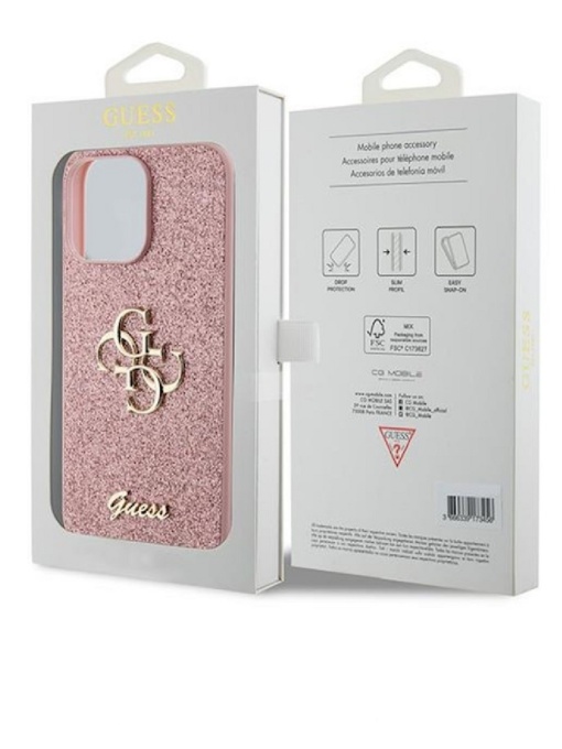 Guess Original case за iPhone 16 Pro с прецизни изрязвания за камера и бутони