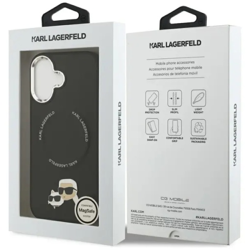 KARL LAGERFELD case for IPHONE 17 compatible with MagSafe - Img 8