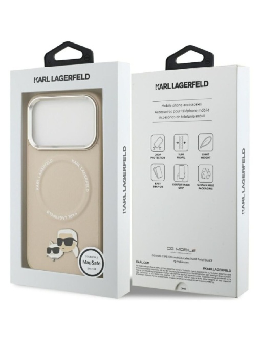 Karl Lagerfeld Original case с MagSafe за IPHONE 17 Pro MAX Mod 9495169