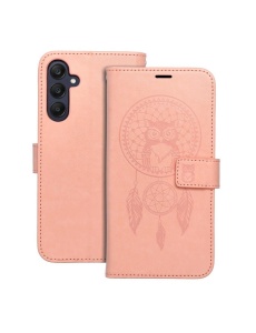 Дамски калъф тефтер MEZZO праскова за Samsung A35