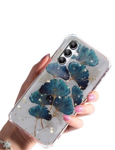 Елегантен ВИСОКОКАЧЕСТВЕН силиконов кейс Gold Glam за Samsung A13 5G