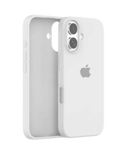 Елегантен Оригинален Бял Калъф за iPhone 16