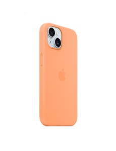 Елегантен Оригинален кейс за iPhone 15 Портокалово оранжево