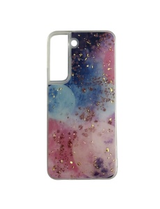 Елегантен силиконов калъф Gold Glam за Samsung S22