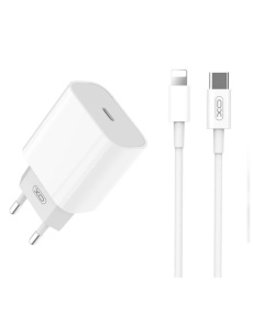Зарядно устройство TYPE C Fast Charging XO L77 кабел TYPE C to Lightning