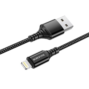 Кабел Borofone BX54 USB to Lightning съвместим с много устройства