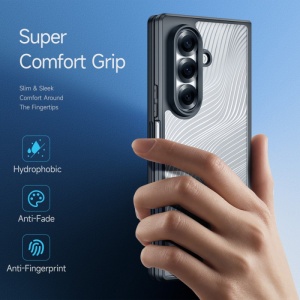 гръб Dux Ducis Черен за Samsung Galaxy Z Fold 7