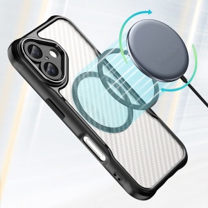 Карбонов калъф Defender Carbon с MagSafe за iPhone 16