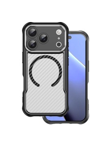 Карбонов Гръб Defender Carbon с MagSafe за iPhone 17 Pro Max