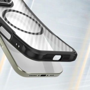 Карбонов Гръб Defender Carbon с MagSafe за Samsung Galaxy S26 Ultra със защита от удари и надрасквания