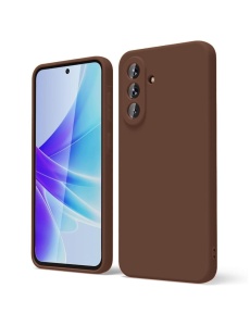 Кафяв силиконов гръб POLY за Samsung Galaxy S26