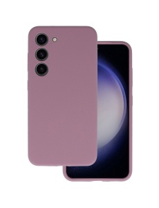 Лилав силиконов гръб POLY за Samsung S24