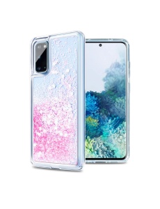 Нежен розов калъф Floating Case за Samsung S20 FE