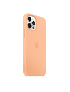 Оригинален Елегантен кейс за iPhone 12 Pro Max Светло Оранжев