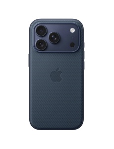 Оригинален платнен гръб с MagSafe в Син Цвят за iPhone 18 Pro
