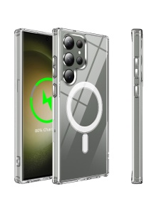Прозрачен калъф MagSafe Color за Samsung Galaxy S26 Ultra