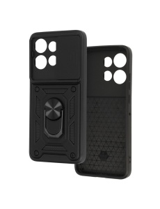 Противоударен черен кейс Camera Cover за Moto Edge 50 Neo