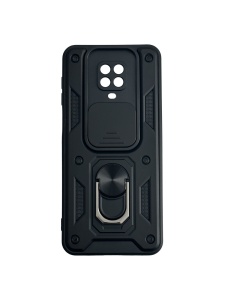 Противоударен черен калъф Zore Camera Cover за Xiaomi Redmi Note 9s Note 9Pro