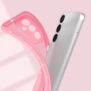 Розов Гръб Shine 2 за Samsung A16 със защита от удари и надрасквания
