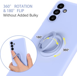 Светло Зелен калъф Ring Silicone Venus за Samsung A13 5G със защита от удари и надрасквания