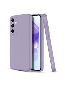 Светло Патладжанов силиконов гръб POLY за Samsung A26