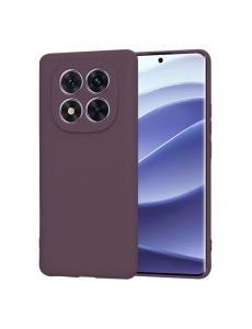 Светъл Патладжан силиконов гръб POLY за Xiaomi Redmi Note 14 Pro 5G