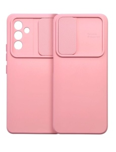 Силиконов калъф CAMSHIELD розов за Samsung A34