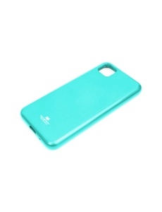 Силиконов Гръб Jelly Case в ментово зелено за Samsung A22 5G със защита от удари и надрасквания