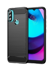 Силиконов гръб Top Carbon за Motorola Moto E20