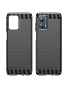 Силиконов калъф Top Carbon за Motorola Moto G53 със защита от удари и надрасквания