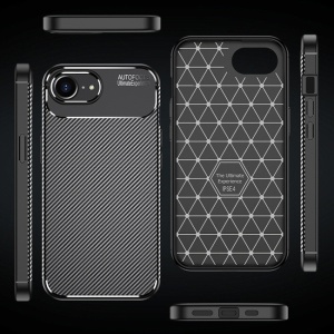 Силикон гръб Carbon за iPhone 16e