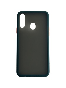 Син калъф Color Buttons за Samsung Galaxy A20s