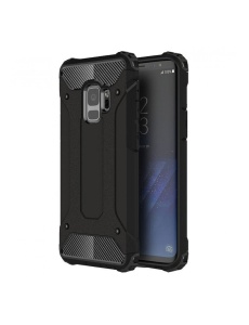 Удароустойчив черен калъф Bronya за Samsung Galaxy S9