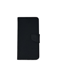 Черен калъф тип тефтер Fancy за Xiaomi Redmi Note 12 Pro